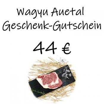 Wagyu Auetal Geschenkgutschein 44 €